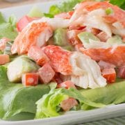 Crab Classic and Avocado Salad