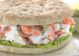 Crab Salad with Lemon & Parsley