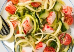 Spiralized-Zucchini-Salad-with-Crab-Classic