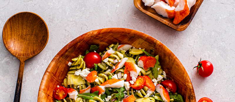 crab-classic-pasta-salad-kale-pesto