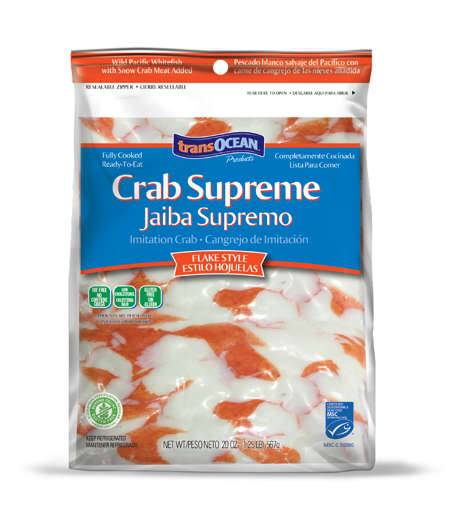 to crab sup flake