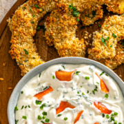 roasted-squash-rings-crab-classic-herb-dip