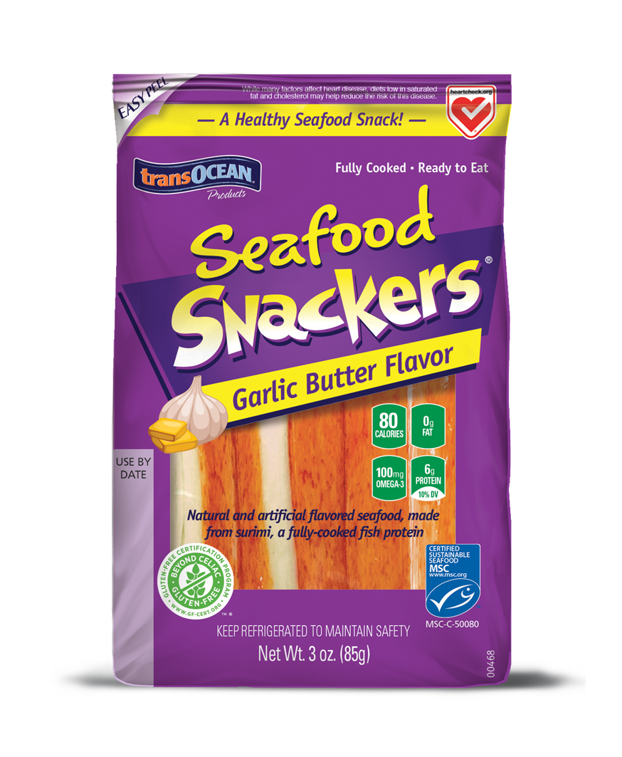 to snackers garlic butter